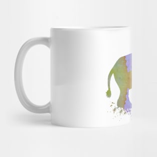 elephant and child Mug